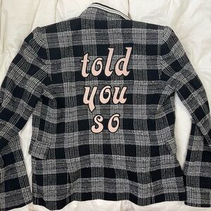 Alice + Olivia Blazer and Shirt Set